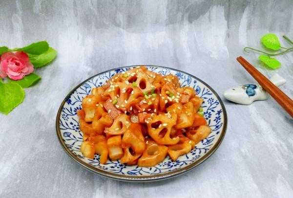 藕丁怎么炒好吃,怎樣炒藕丁好吃又簡單視頻圖11