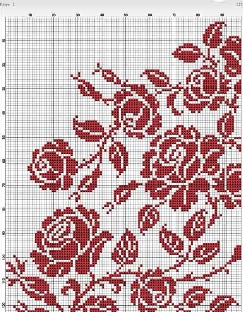 十字繡1到10的數(shù)字怎么繡