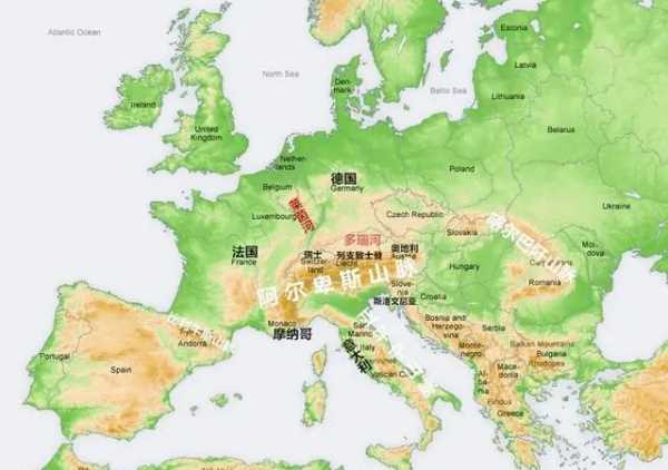 阿爾卑斯山小鎮(zhèn)在哪個(gè)國家,阿爾卑斯山在哪個(gè)國家圖3