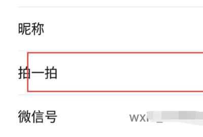 微信拍拍設(shè)置，微信里點兩下頭像拍了拍對方怎么樣才能變成拍了拍對方的肚子？圖3