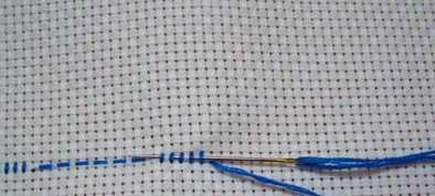 十字繡正確起針,十字繡怎么起針 初學(xué)者圖5