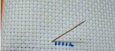 十字繡正確起針,十字繡怎么起針 初學(xué)者圖9