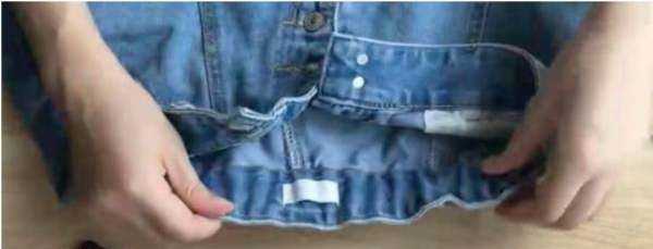 裙子腰大怎么救,連衣裙裙子腰大了怎么改小竅門圖3