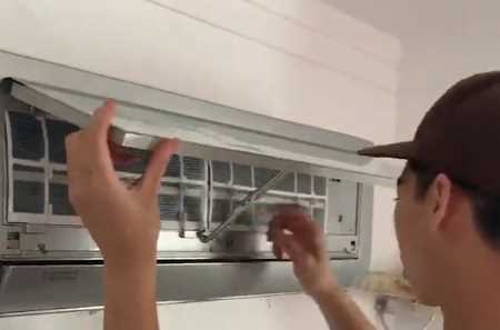 怎么打開空調(diào)外殼,格力空調(diào)內(nèi)機(jī)怎么拆開外殼圖5