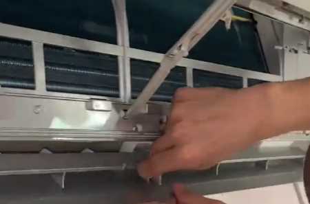 怎么打開空調(diào)外殼,格力空調(diào)內(nèi)機(jī)怎么拆開外殼圖7