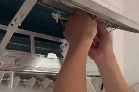 怎么打開空調(diào)外殼,格力空調(diào)內(nèi)機(jī)怎么拆開外殼圖10