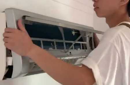 怎么打開空調(diào)外殼,格力空調(diào)內(nèi)機(jī)怎么拆開外殼圖11