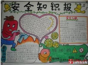 水域安全知識手抄報