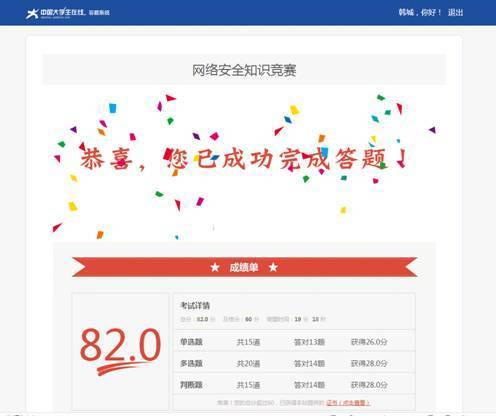 網(wǎng)絡(luò)安全知識競賽多少分及格