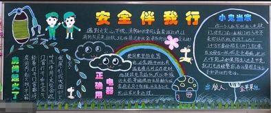 小學(xué)生交通安全知識(shí)黑板版