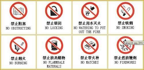 消防安全的標(biāo)志的知識