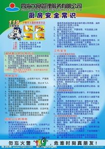 廚房作業(yè)安全知識