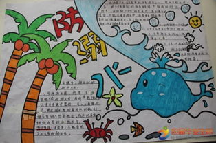 幼兒防溺水安全知識板報