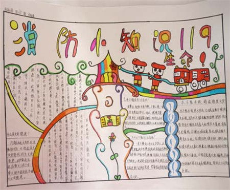 消防安全知識手抄報(bào)內(nèi)容四級