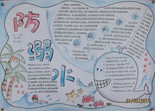 關(guān)于溺水的安全知識(shí)手抄報(bào)四級(jí)