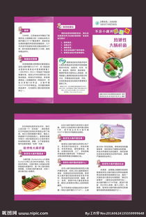 食品安全知識(shí)宣傳折頁