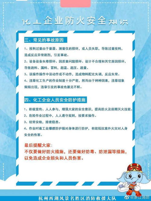 化工消防安全知識資料