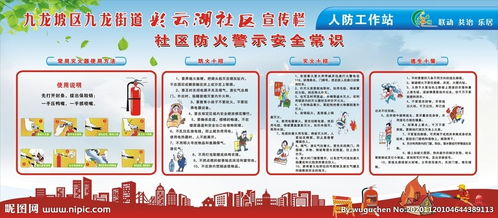 社區(qū)普及消防安全知識