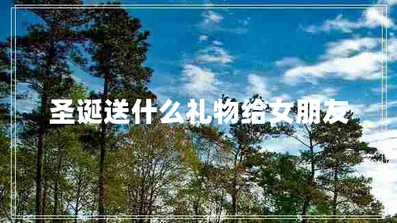 圣誕送什么禮物給女朋友