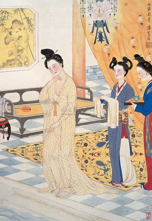 出浴,貴妃,典故