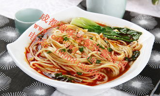 擔(dān)擔(dān)面,典故