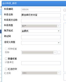 用友,級別,會計科目,設(shè)置