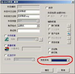 會計(jì)科目不受控
