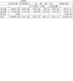 計提,工資,會計科目