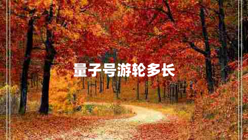 量子號游輪多長