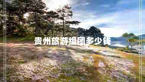 貴州旅游組團多少錢