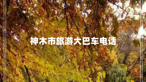 神木市旅游大巴車電話