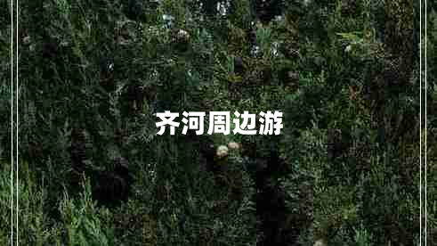 齊河周邊游 齊河周邊游