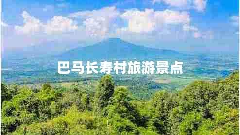 巴馬長壽村旅游景點(diǎn) 巴馬長壽村旅游景點(diǎn)