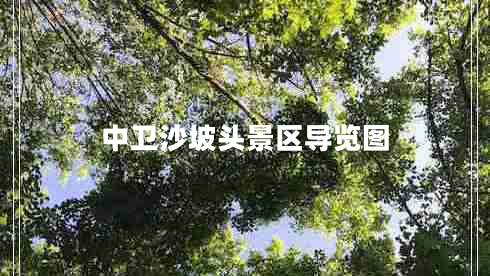 中衛(wèi)沙坡頭景區(qū)導覽圖