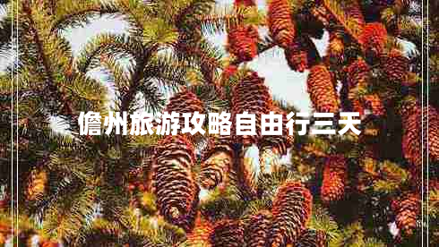 儋州旅游攻略自由行三天 儋州旅游攻略自由行三天