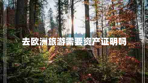 去歐洲旅游需要資產證明嗎 去歐洲旅游需要資產證明嗎