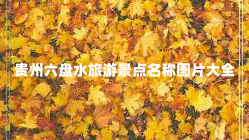 貴州六盤水旅游景點(diǎn)名稱圖片大全