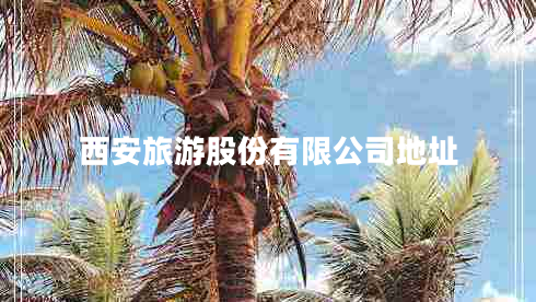 西安旅游股份有限公司地址