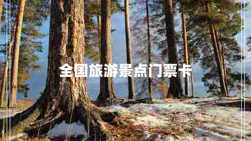 全國旅游景點門票卡