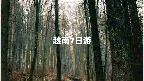 越南7日游 越南7日游