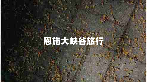 恩施大峽谷旅行