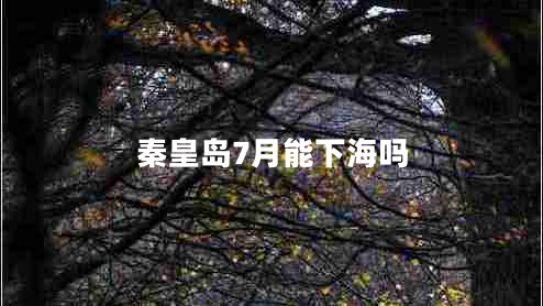 秦皇島7月能下海嗎 秦皇島7月能下海嗎