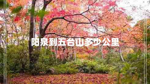 陽(yáng)泉到五臺(tái)山多少公里