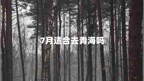 7月適合去青海嗎