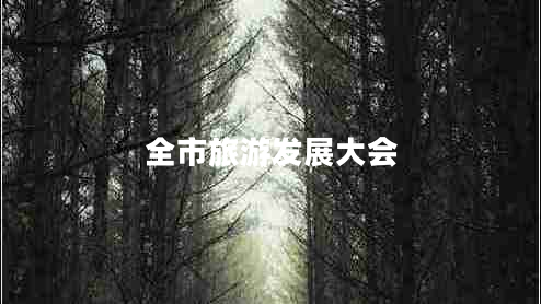 全市旅游發(fā)展大會(huì)