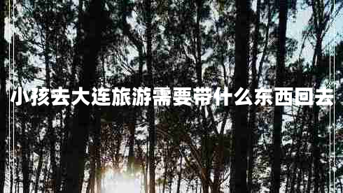 小孩去大連旅游需要帶什么東西回去 小孩去大連旅游需要帶什么東西回去