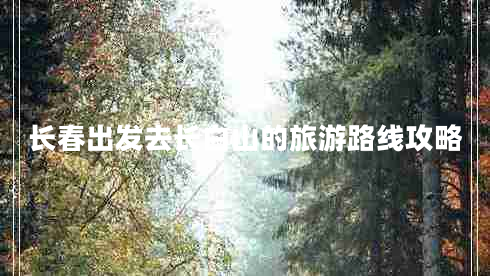 長春出發(fā)去長白山的旅游路線攻略 長春出發(fā)去長白山的旅游路線攻略