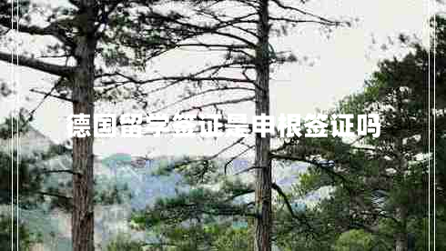 德國(guó)留學(xué)簽證是申根簽證嗎