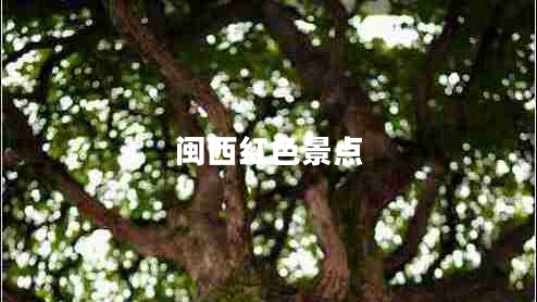 閩西紅色景點(diǎn)