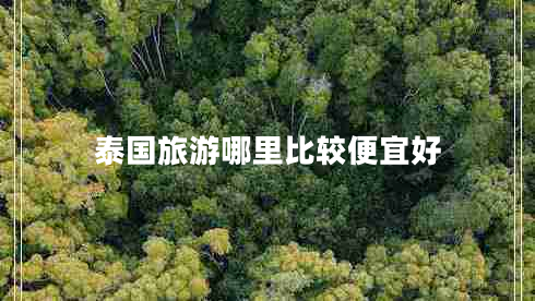 泰國(guó)旅游哪里比較便宜好